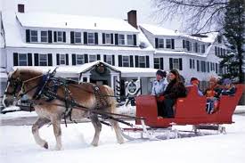 A Currier & Ives White Mountains Christmas